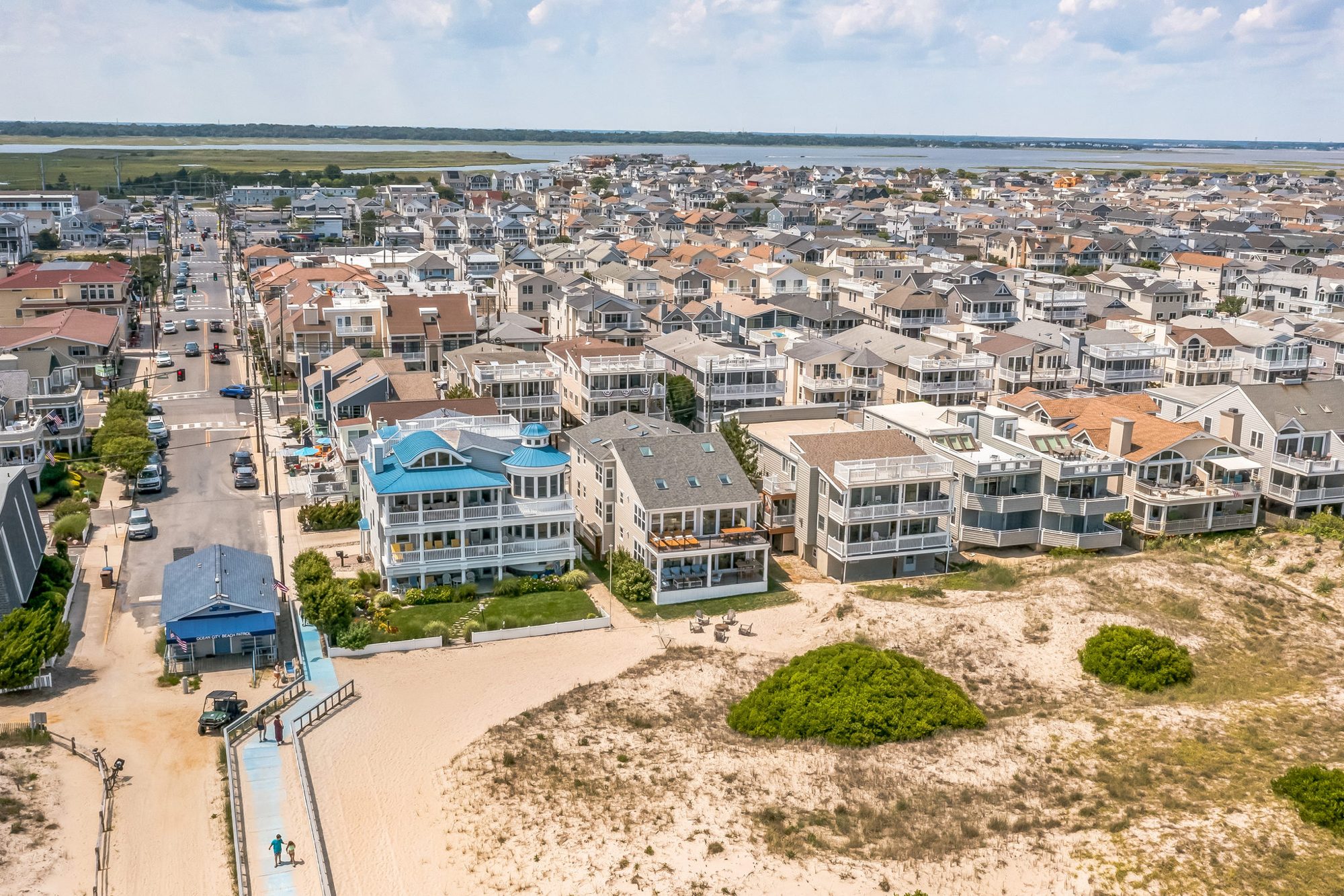 Ocean Dunes, Aerial View