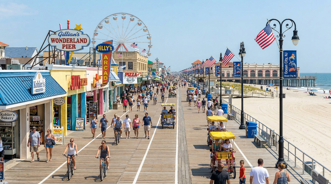 Explore Ocean City NJ: Beaches, Boardwalk and Dining, First Time in Ocean City?